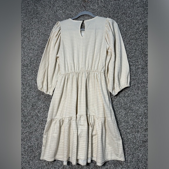 NWOT DRAPER JAMES RSVP Tiered Skater Dress Size Small - Picture 4 of 6